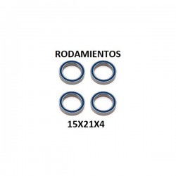 RODAMIENTOS 15X21X4MM (4UD)